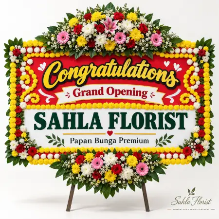 Papan Bunga Ucapan Selamat Rs Fatmawati