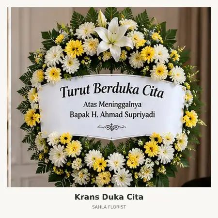 Krans Bunga Duka Rs Fatmawati